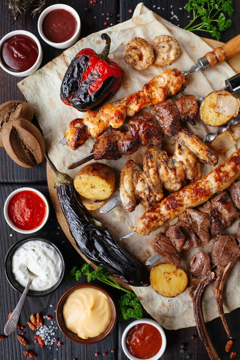 BBQ dishes
